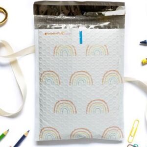 Poly mailers MIX 6x9 10x13 12.5x15 14x17 bubble mailers 6.5x10 35 stickers 1.5”